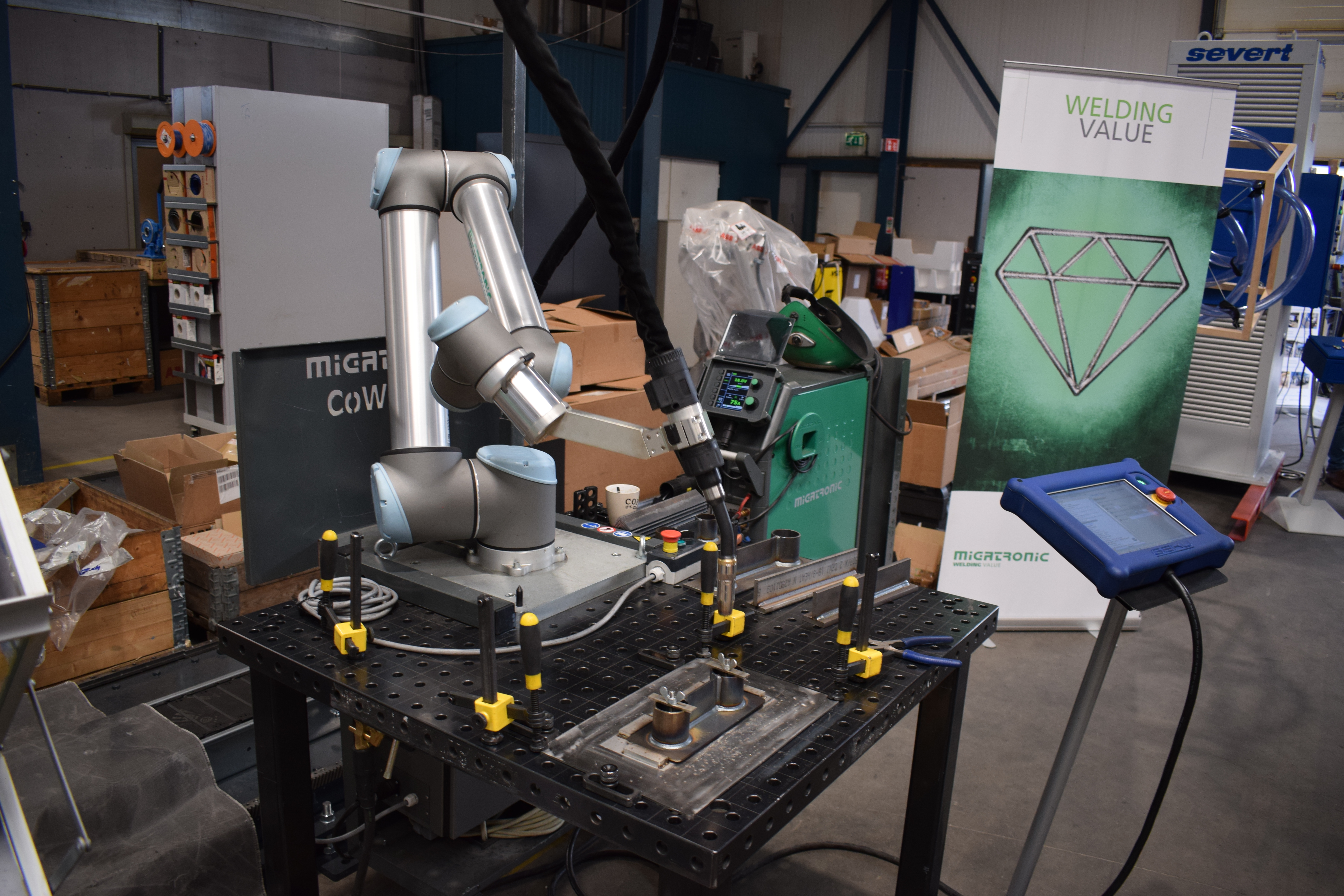 Cobot open dagen RobWelding