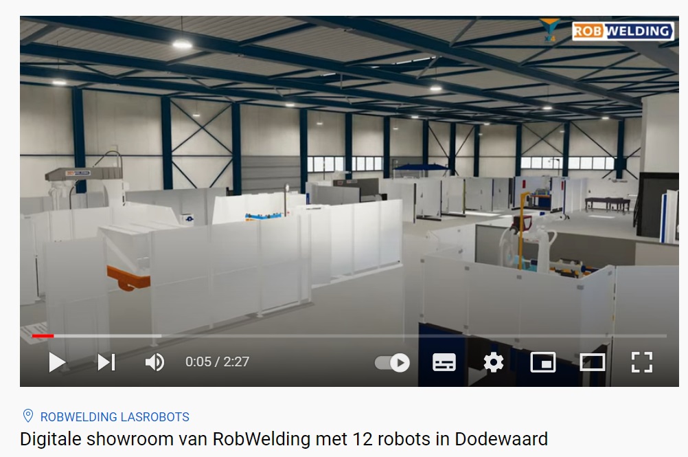 De digitale showroom van RobWelding