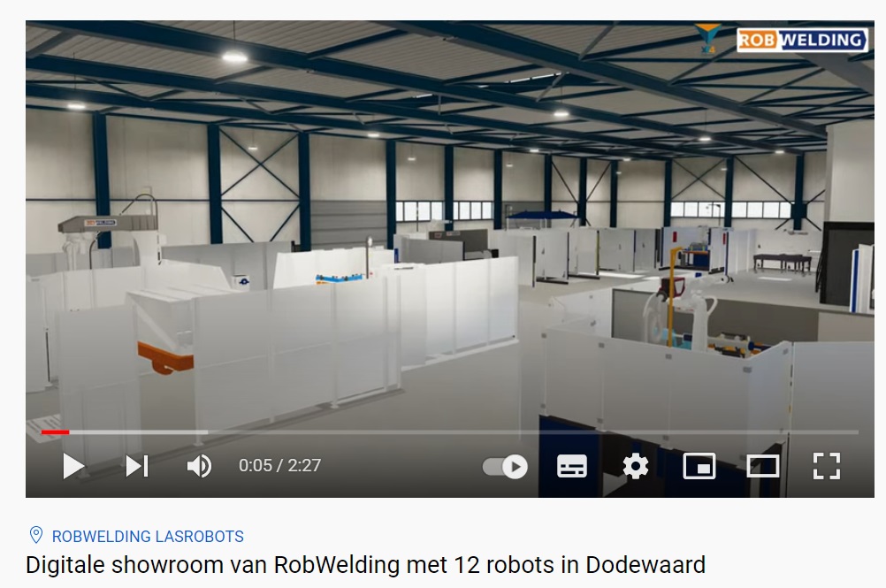 De digitale showroom van RobWelding