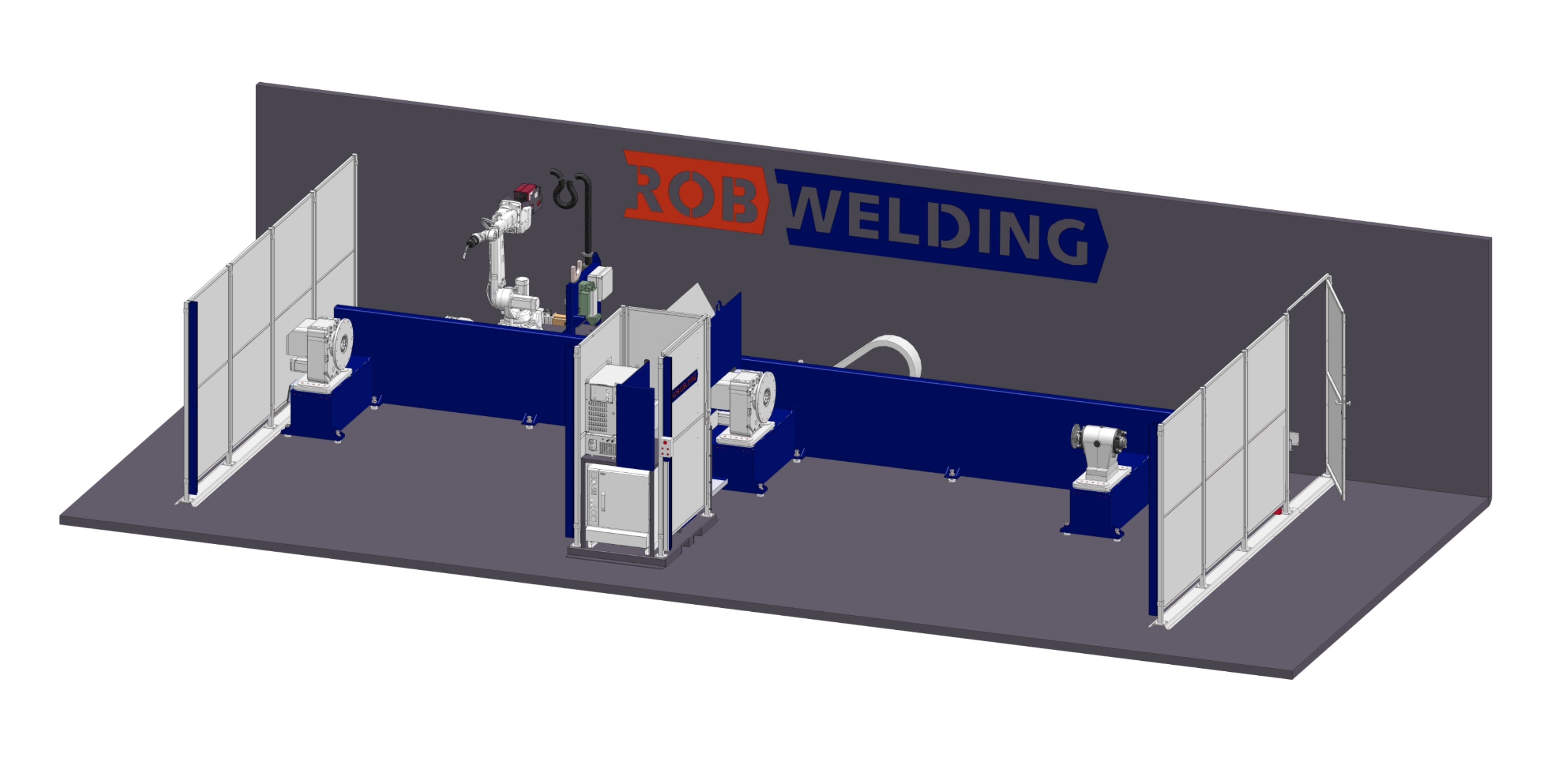 Ready Robotic System - Het robotsysteem van RobWelding